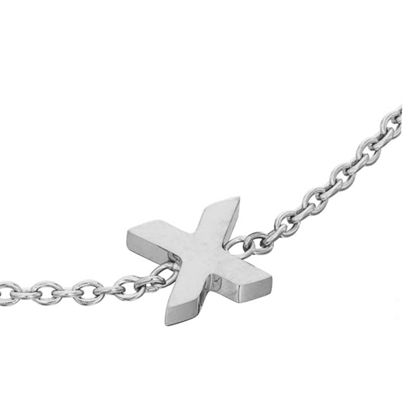 Made Mine Initial Bracelet (Silver)