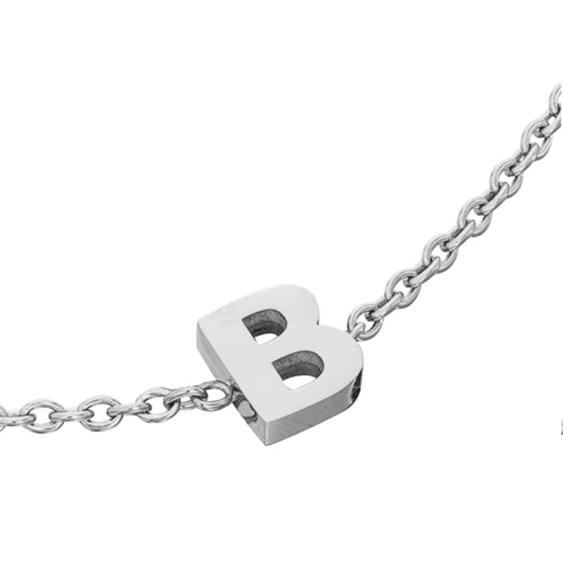 Made Mine Initial Bracelet (Silver)