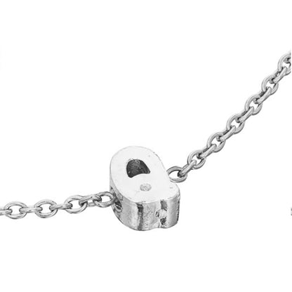 Made Mine Initial Bracelet (Silver)