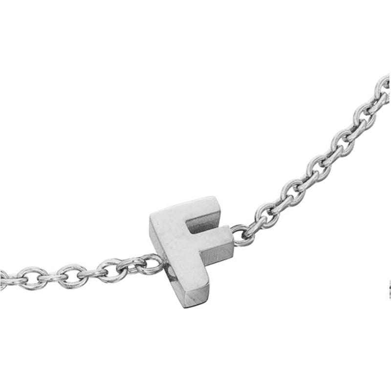 Made Mine Initial Bracelet (Silver)