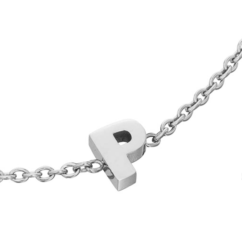 Made Mine Initial Bracelet (Silver)