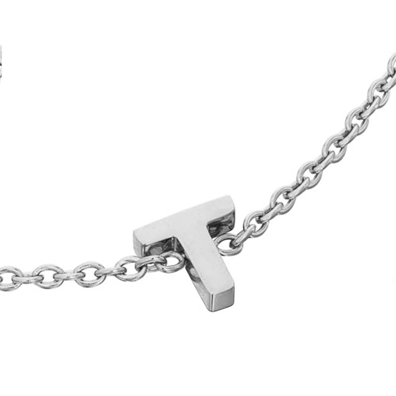 Made Mine Initial Bracelet (Silver)
