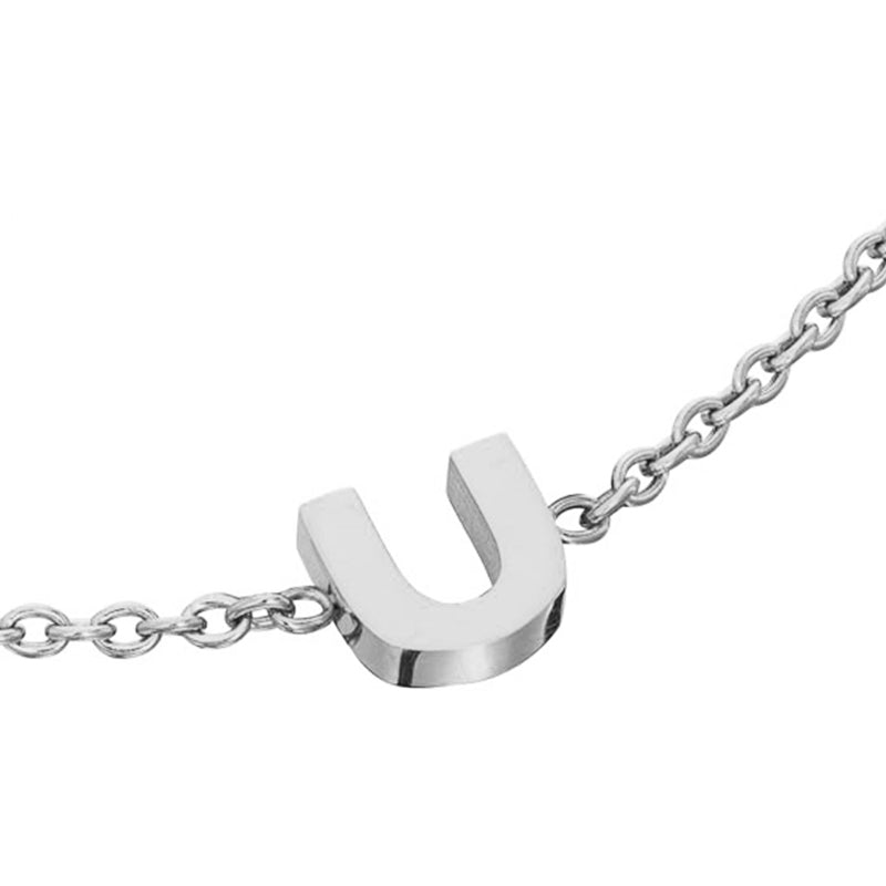 Made Mine Initial Bracelet (Silver)