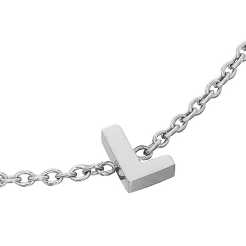 Made Mine Initial Bracelet (Silver)