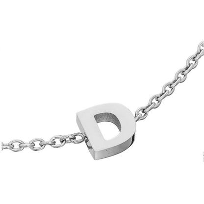 Made Mine Initial Bracelet (Silver)