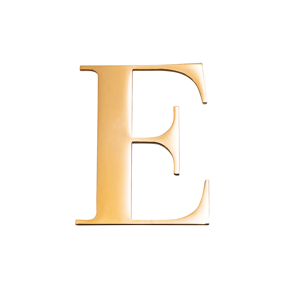 Small Metal Letter Pins (Gold)