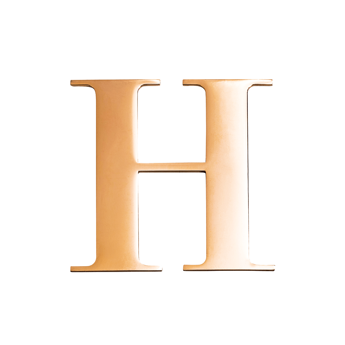 Small Metal Letter Pins (Gold)
