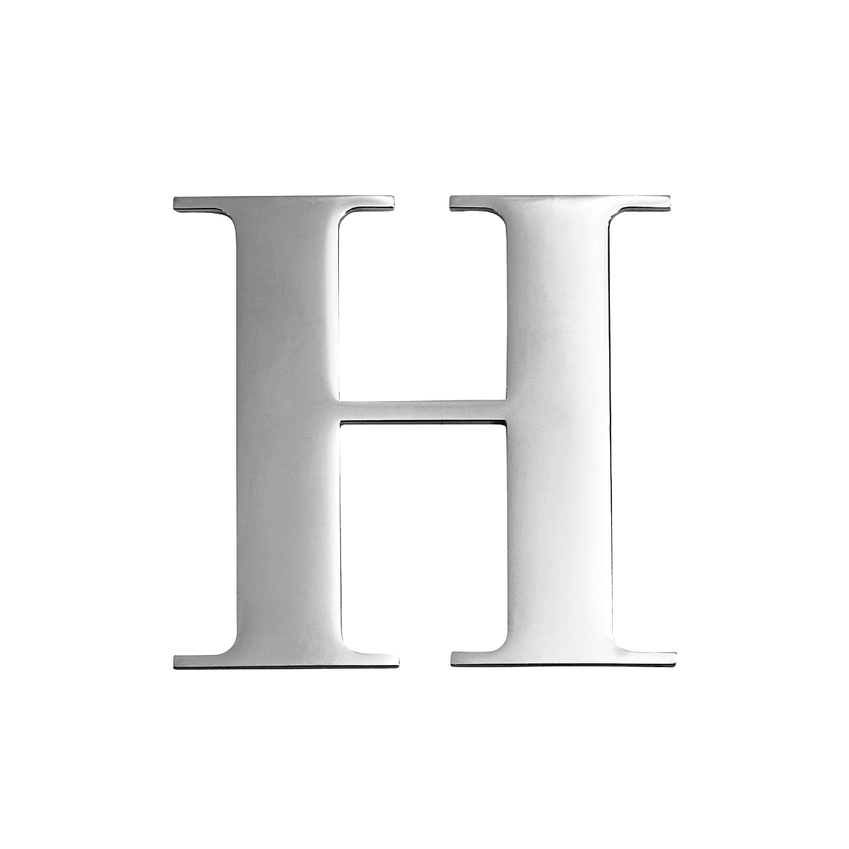 Custom Figaro Icon - Initial (Silver)