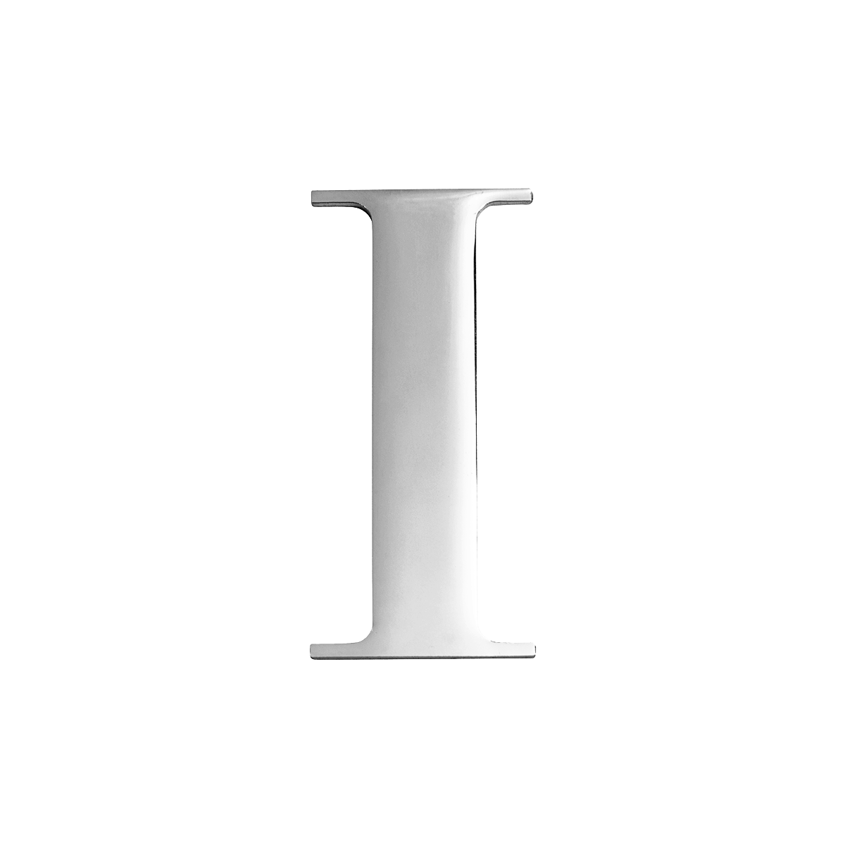 Custom Figaro Icon - Initial (Silver)