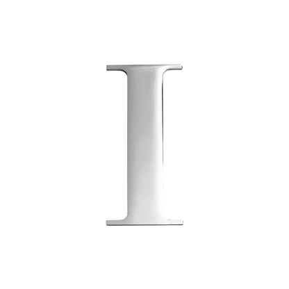 Custom Figaro Icon - Initial (Silver)