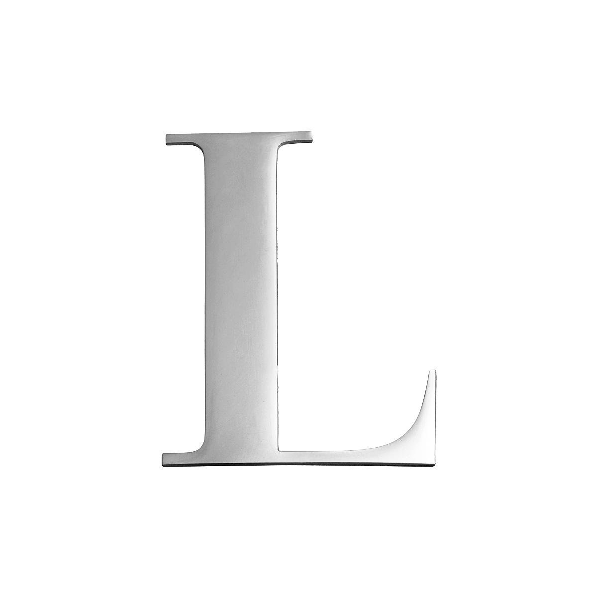 Custom Figaro Icon - Initial (Silver)