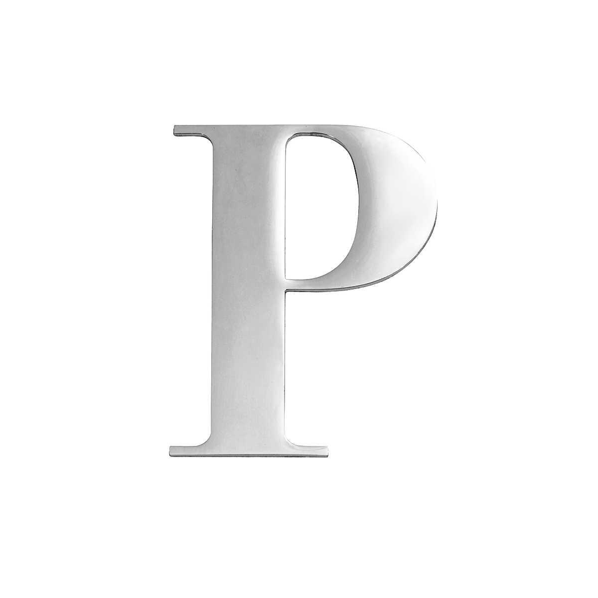 Custom Figaro Icon - Initial (Silver)