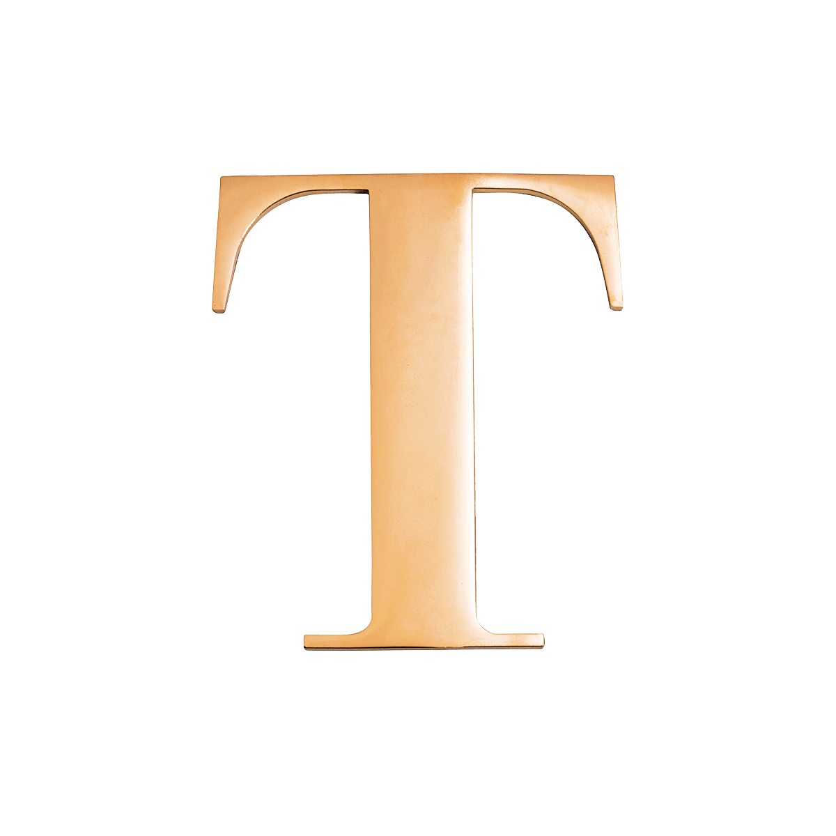 Large Metal Letters - Gold
