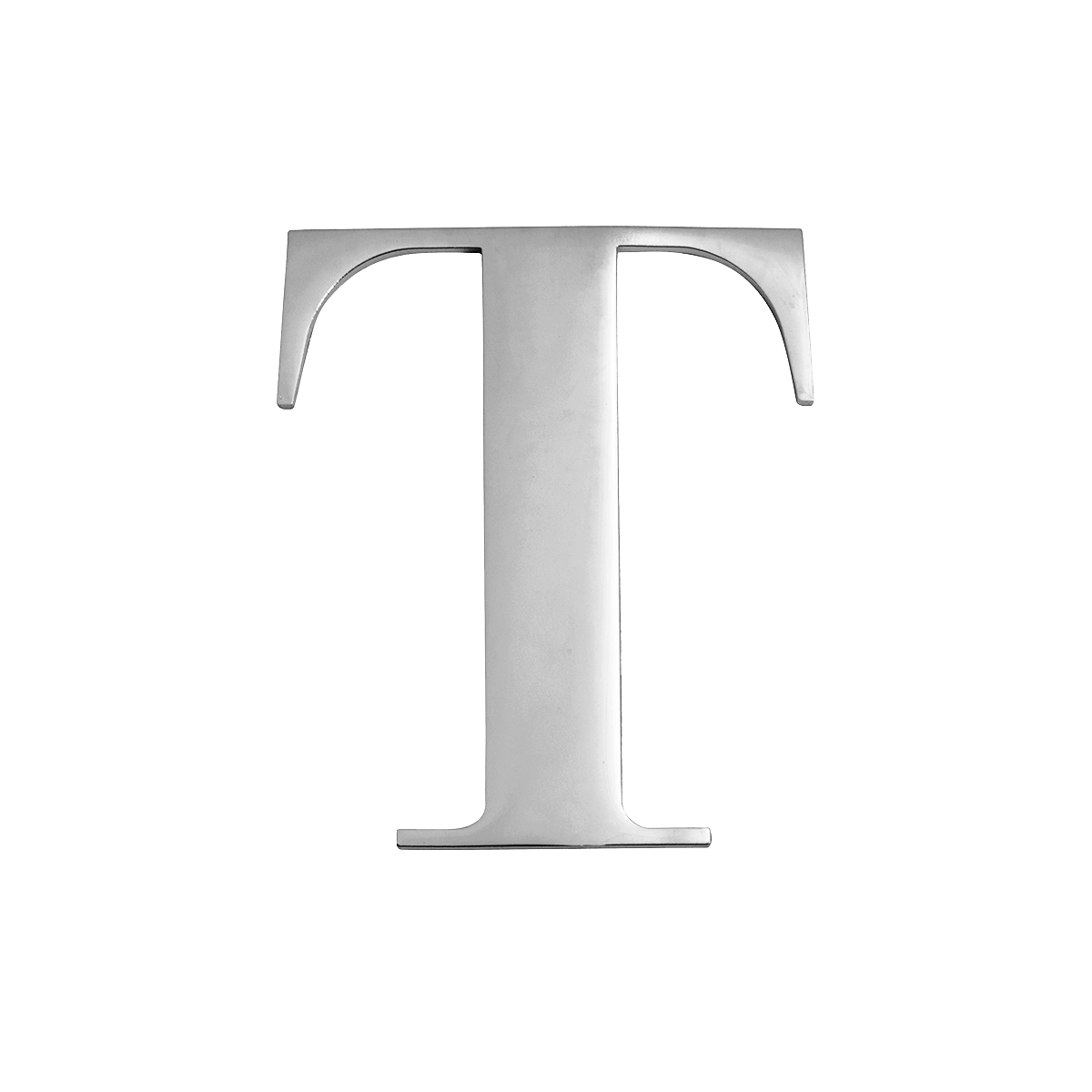 Custom Figaro Icon - Initial (Silver)