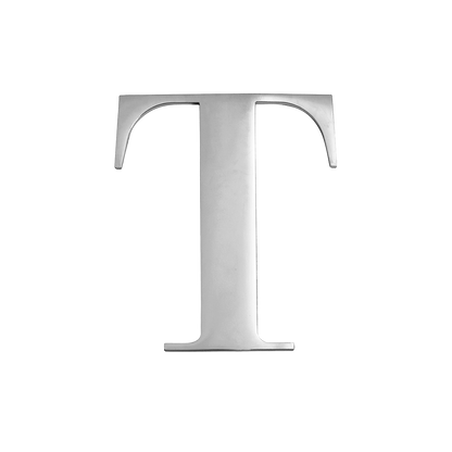 Custom Figaro Icon - Initial (Silver)