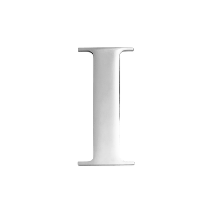 Large Metal Letters - Silver
