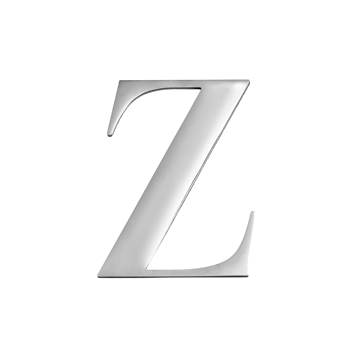 Large Metal Letters - Silver