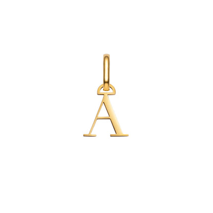 Letter Pendant (Gold)