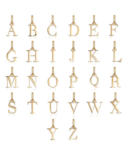 Letter Pendant (Gold)