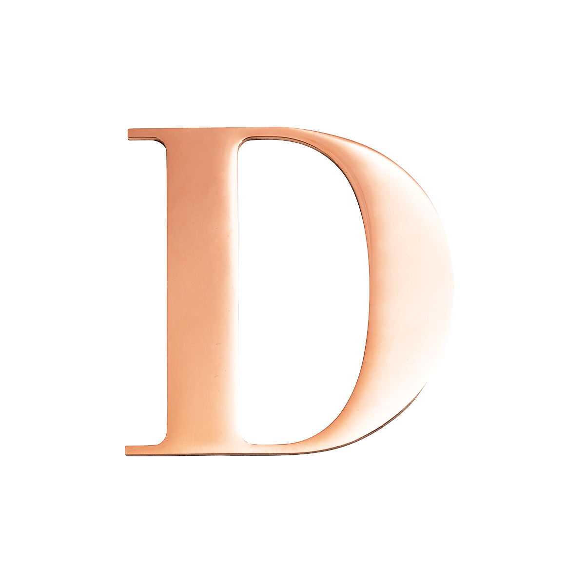 Letter Ring (Rose Gold)