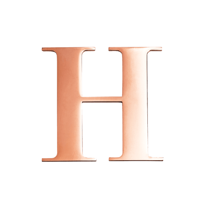 Letter Ring (Rose Gold)