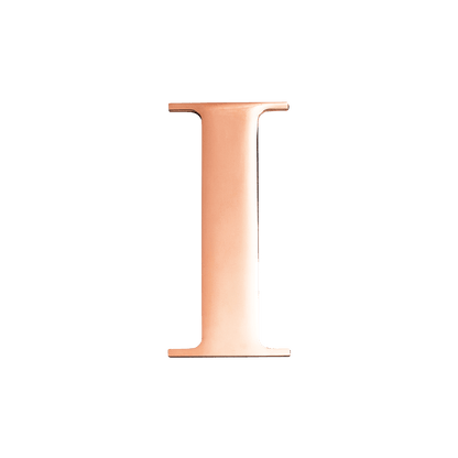 Letter Ring (Rose Gold)