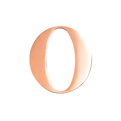 Letter Ring (Rose Gold)