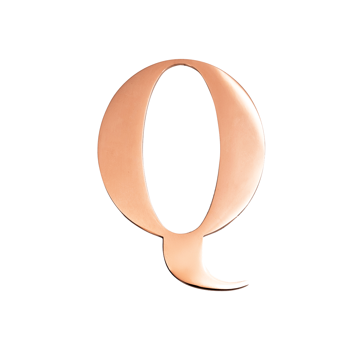 Letter Ring (Rose Gold)