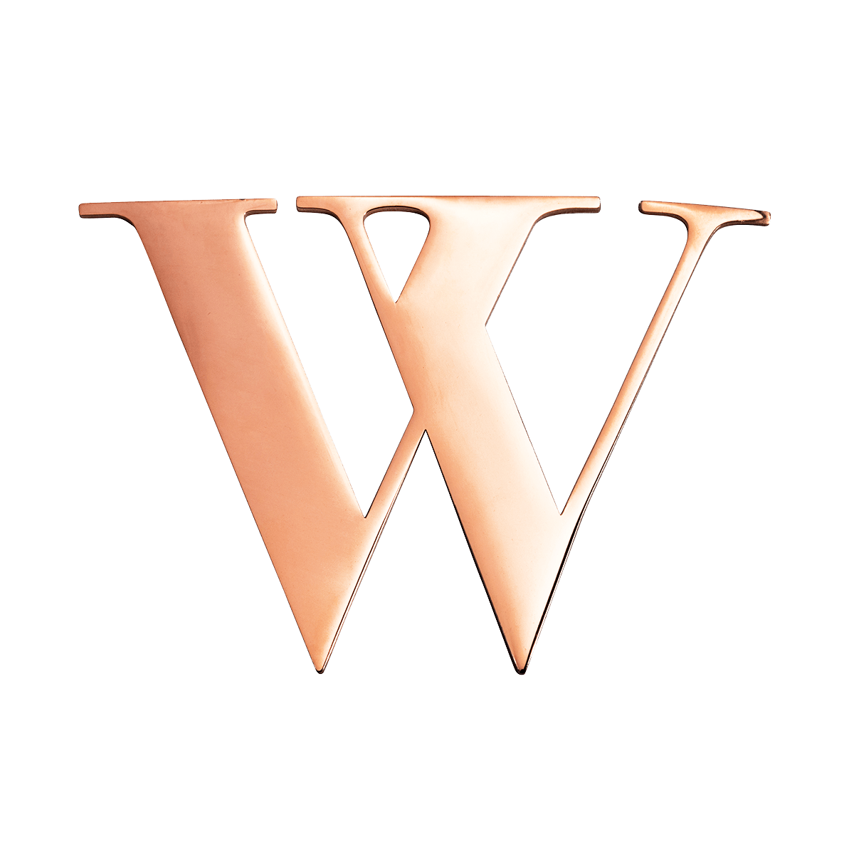 Letter Ring (Rose Gold)