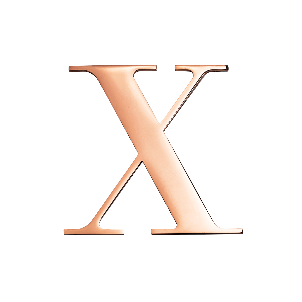Letter Ring (Rose Gold)