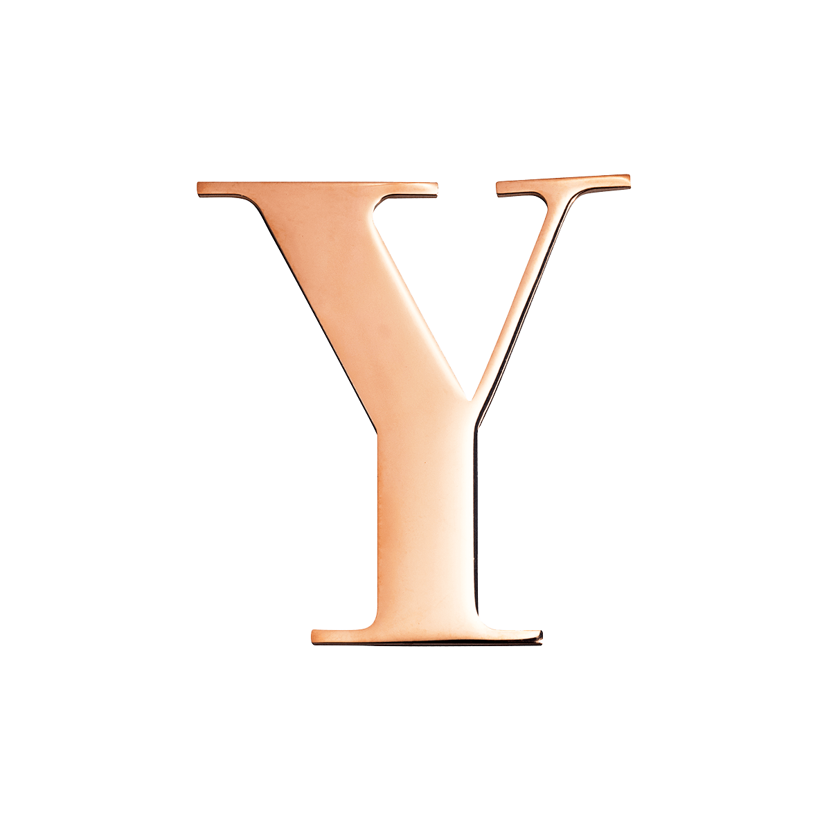 Letter Ring (Rose Gold)