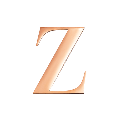 Letter Ring (Rose Gold)
