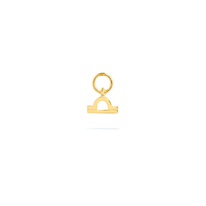 Stories Mini Zodiac Hoop Charm (Gold)