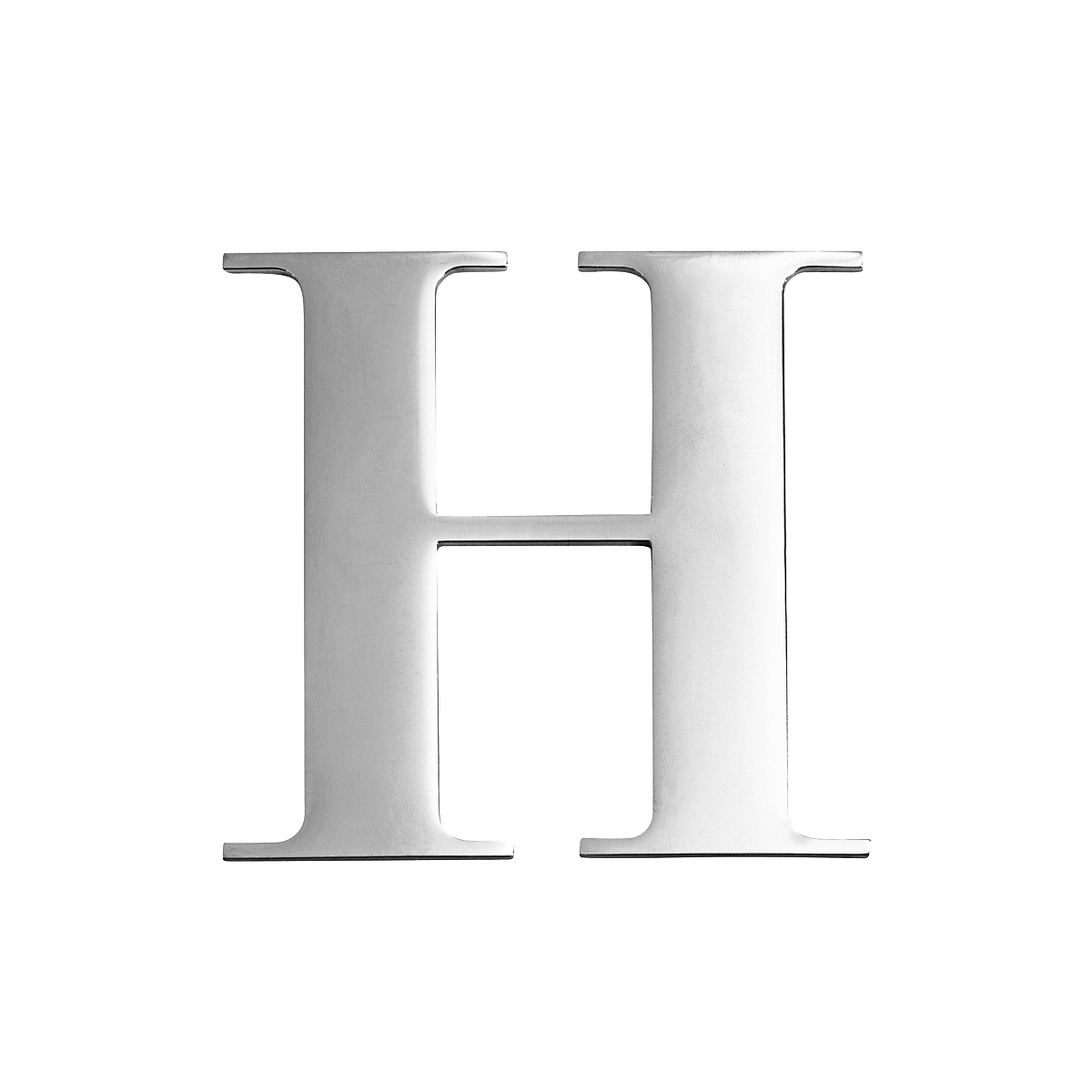 Silver Small Metal Letter