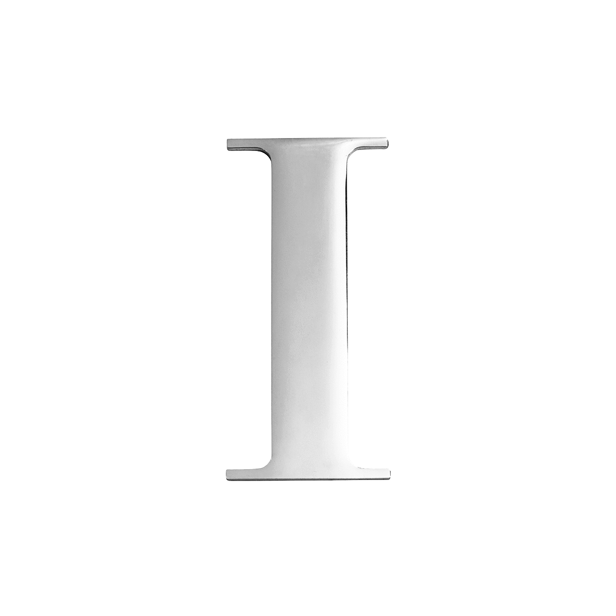 Silver Small Metal Letter