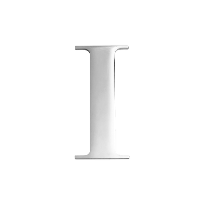 Silver Small Metal Letter