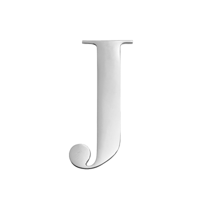 Silver Small Metal Letter