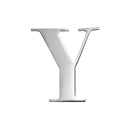 Silver Small Metal Letter