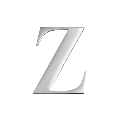 Silver Small Metal Letter