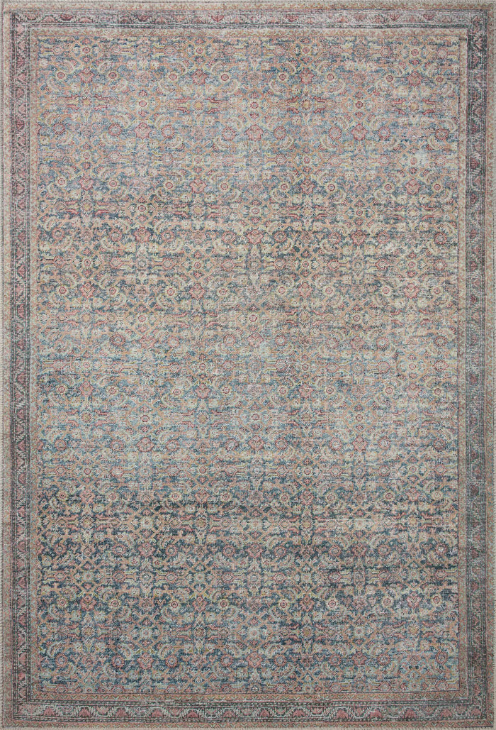 The Rug Corner Loloi II Adrian Denim / Multi