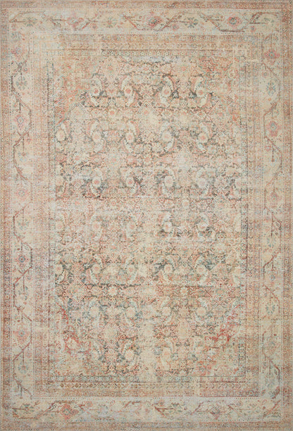 The Rug Corner Loloi II Adrian Natural / Apricot