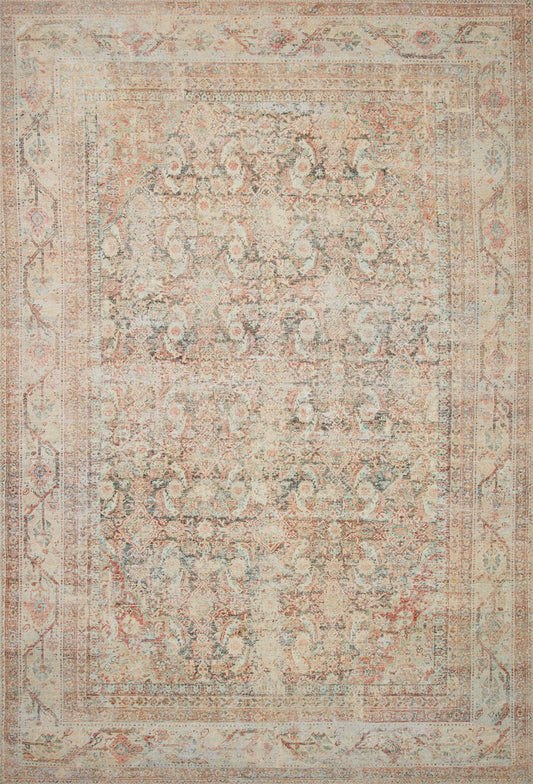 The Rug Corner Loloi II Adrian Natural / Apricot