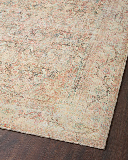 The Rug Corner Loloi II Adrian Natural / Apricot