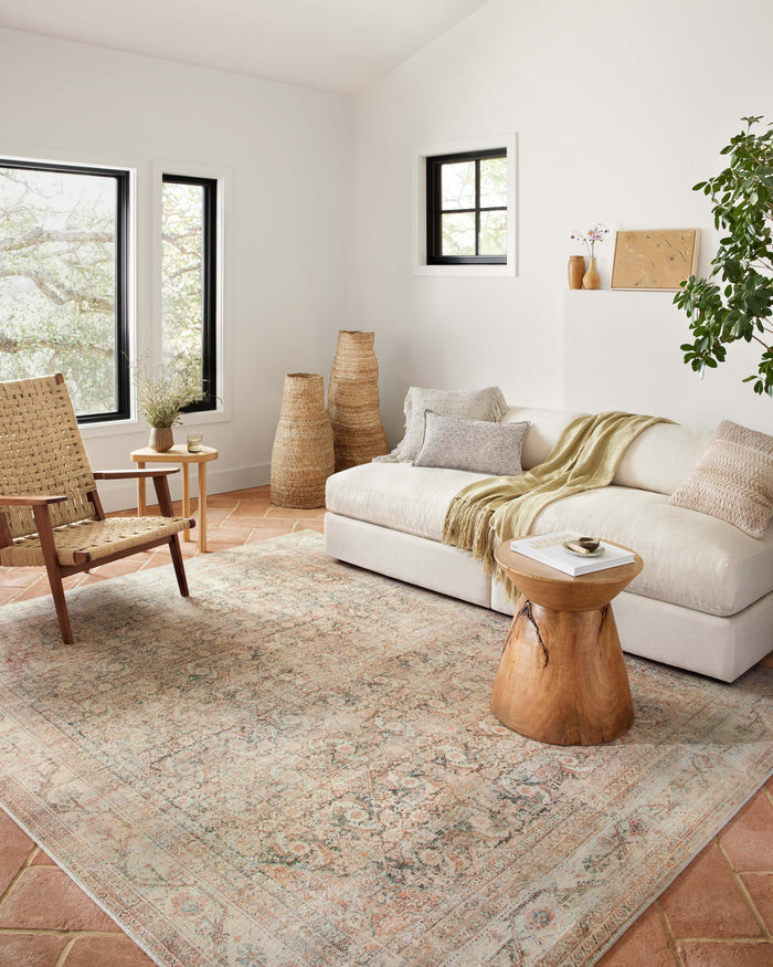 The Rug Corner Loloi II Adrian Natural / Apricot