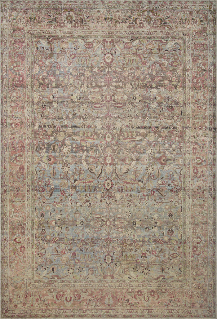 The Rug Corner Loloi II Adrian Ocean / Clay