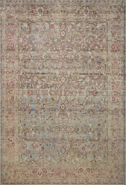 The Rug Corner Loloi II Adrian Ocean / Clay