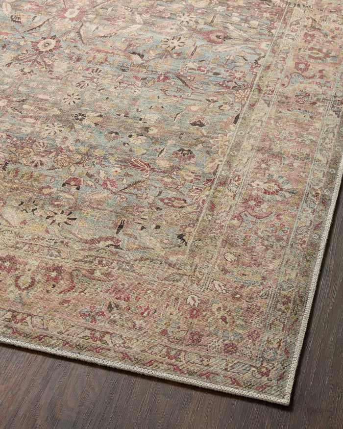 The Rug Corner Loloi II Adrian Ocean / Clay