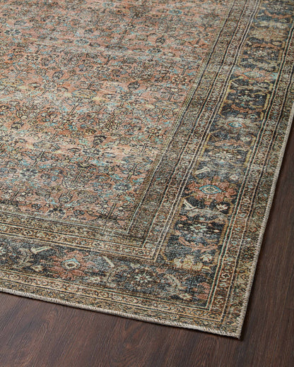 The Rug Corner Loloi II Adrian Terracotta / Multi