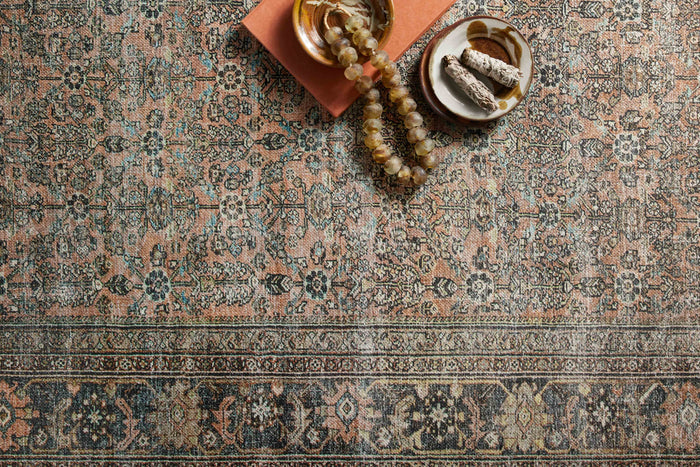 The Rug Corner Loloi II Adrian Terracotta / Multi