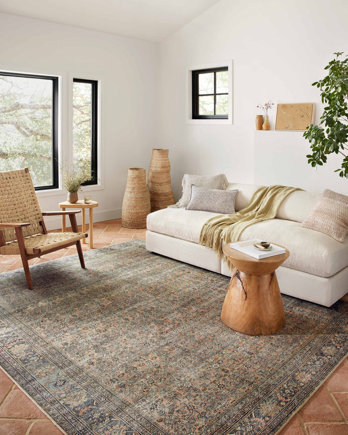 The Rug Corner Loloi II Adrian Terracotta / Multi